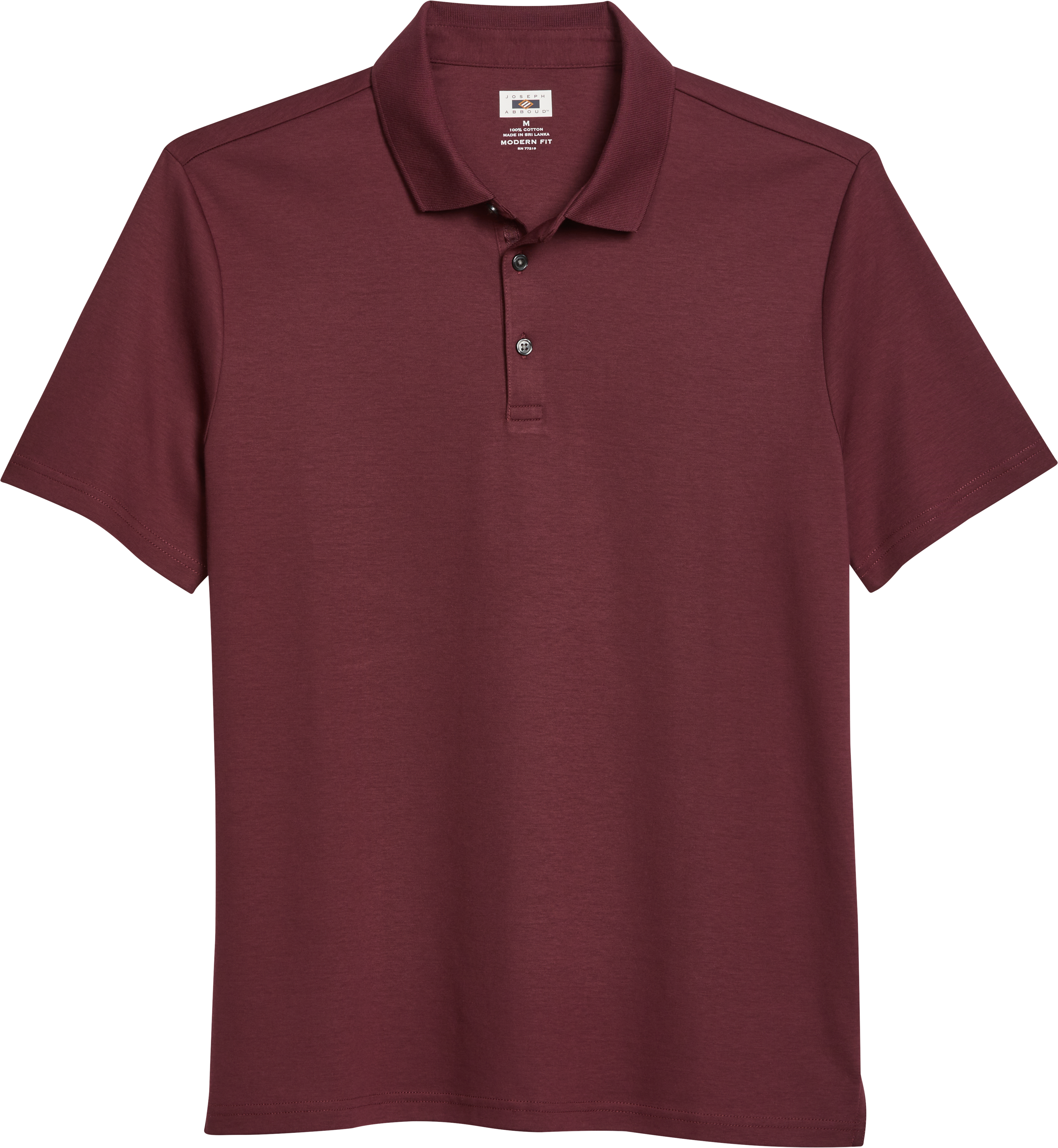Joseph Abboud Modern Fit Short Sleeve Luxe Cotton Polo