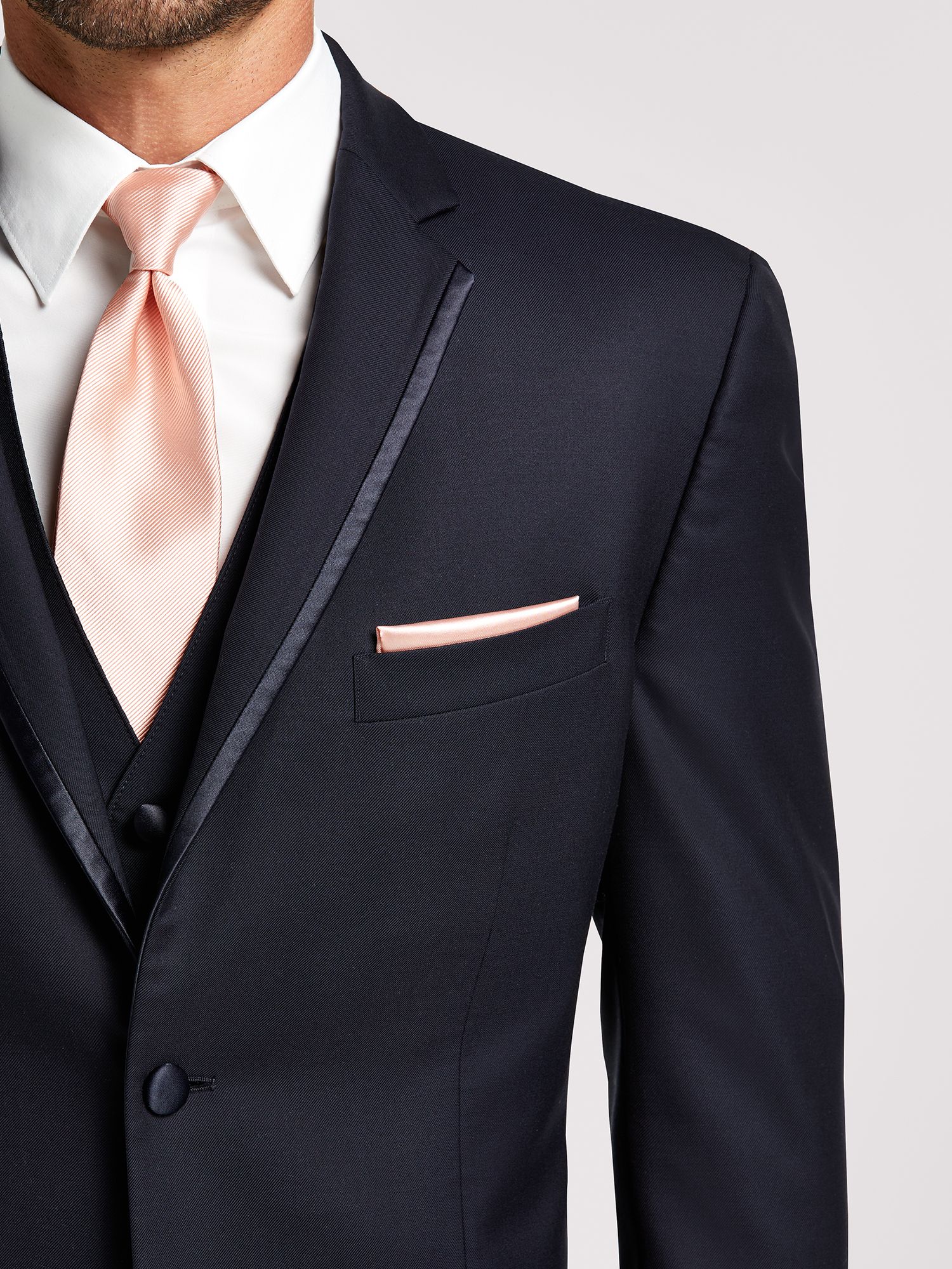 navy blue tuxedo pants