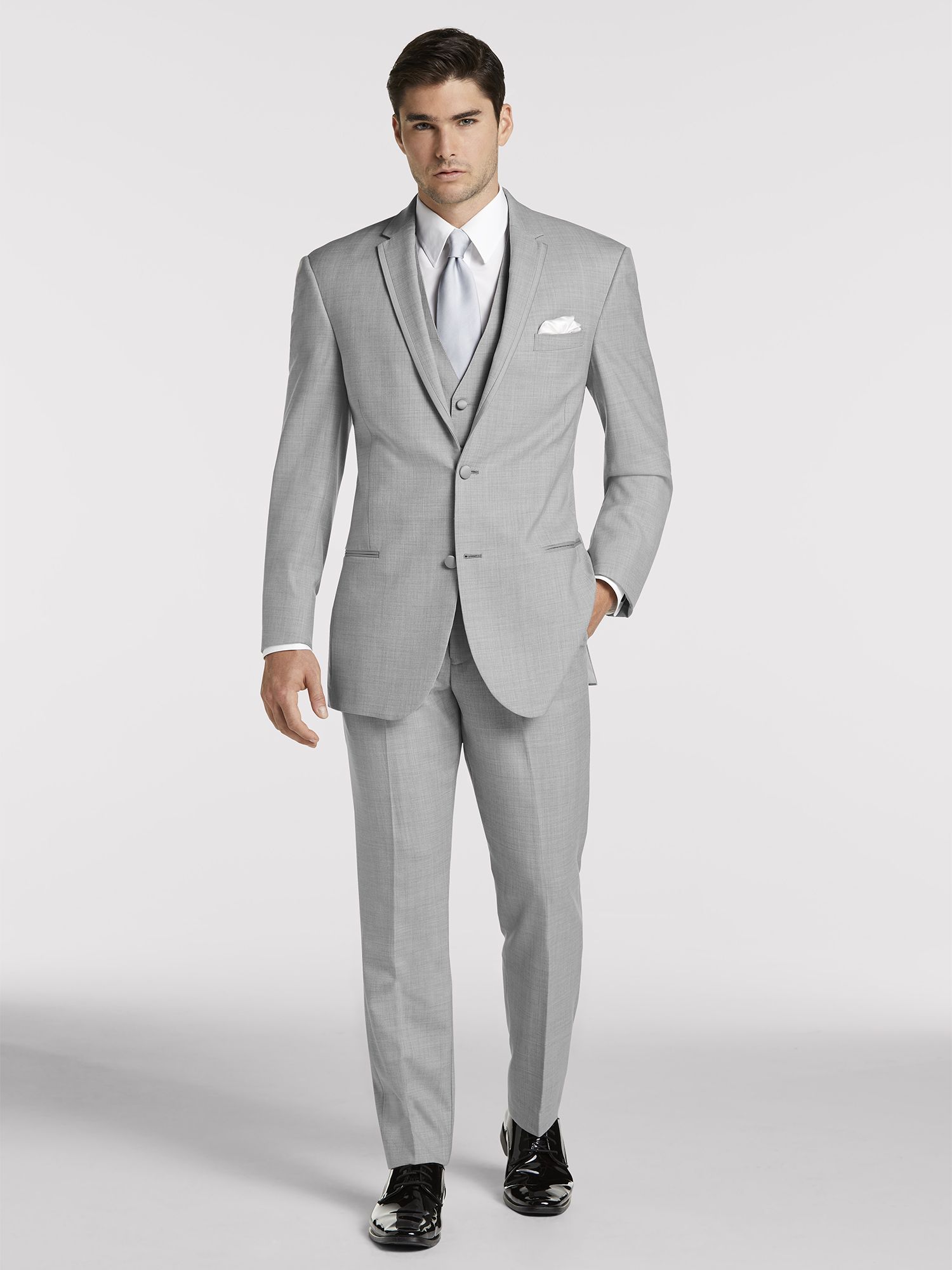 Light Grey Tuxedo by Joseph Abboud | Tuxedo Rental | Moores Clothing