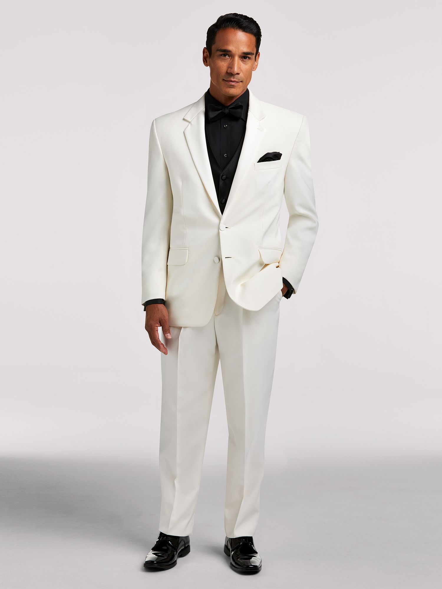 Ivory Notch Lapel Tuxedo by Joseph Feiss Tuxedo Rental Moores Clothing