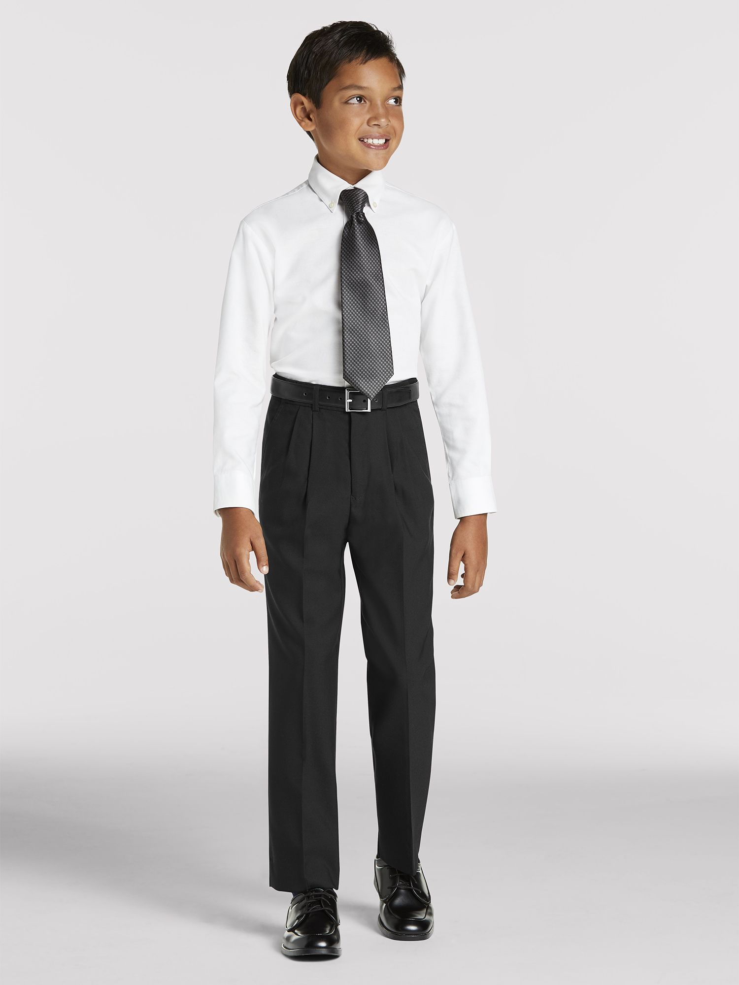 Boy's Black Suit Rental by Joseph & Feiss | Moores Clothing