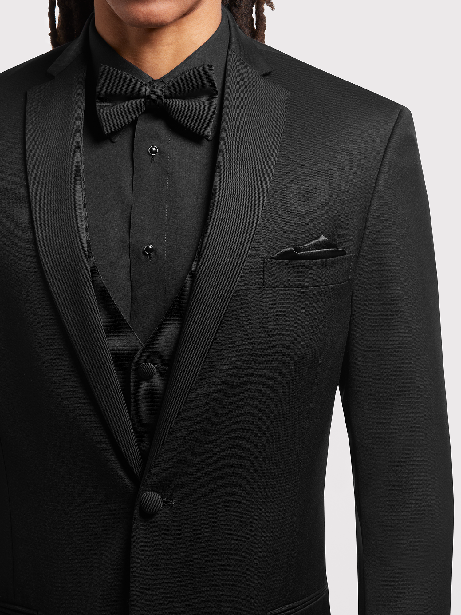 Black Tuxedo BLACK by Vera Wang Tuxedo Tuxedo Rental Moores Clothing