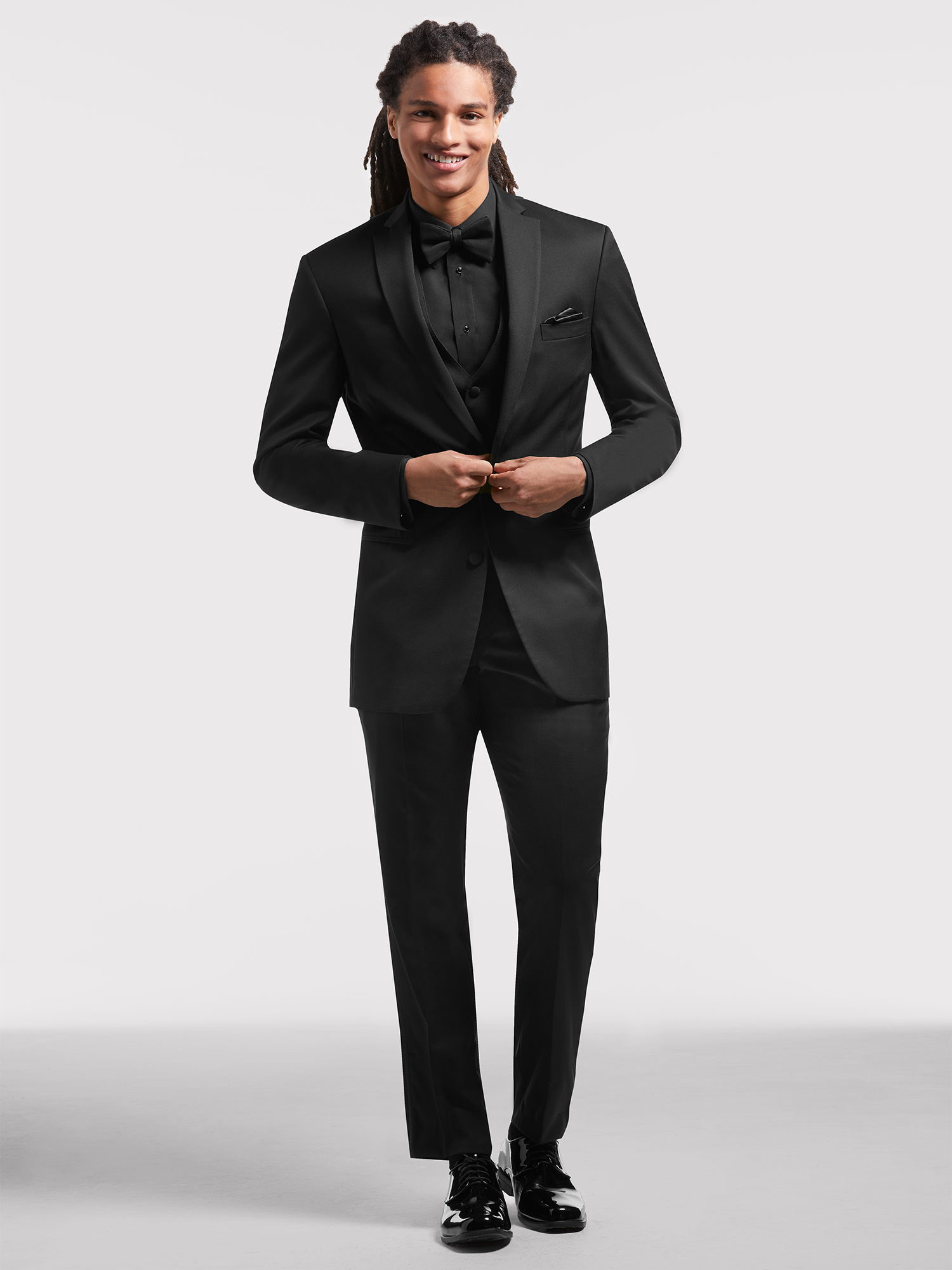 Black Tuxedo | BLACK by Vera Wang Tuxedo | Tuxedo Rental | Moores Clothing