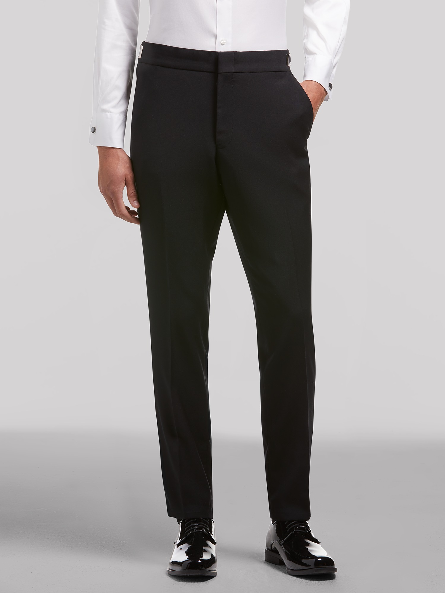 calvin klein slim fit tuxedo pants