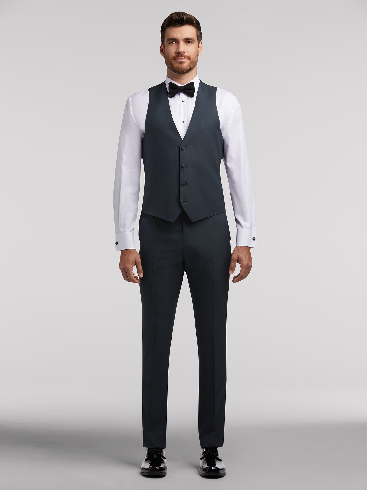 Midnight Notch Lapel Tux | Black by Vera Wang | Tuxedo Rental | Moores ...