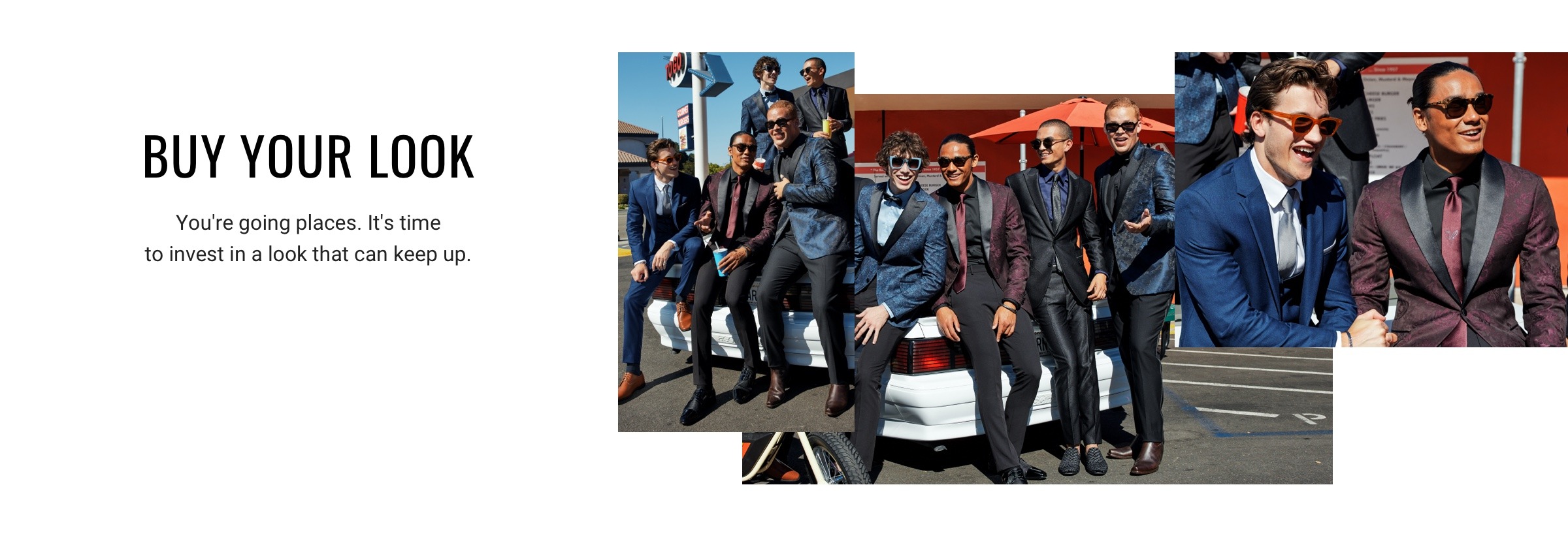 Grad Tuxedo's & Suits for Rent Moores Clothing