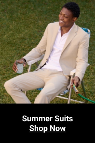 Summer suits. Shop now.
